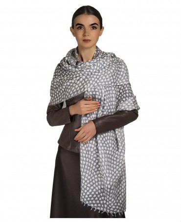 Палантин Женский W40-MOSAIQUE/GRIS